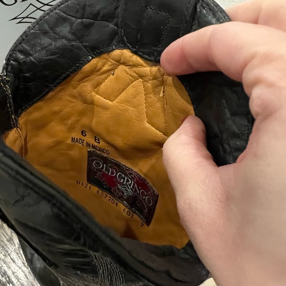 Old Gringo Mayra Black Boot - Picture 7 of 10